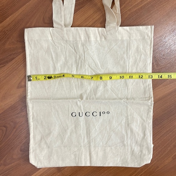 Authentic Gucci Canvas shopping bag NEW - Picture 6 of 8